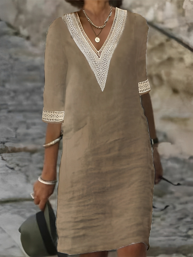 Julia – Cotton Linen Dress