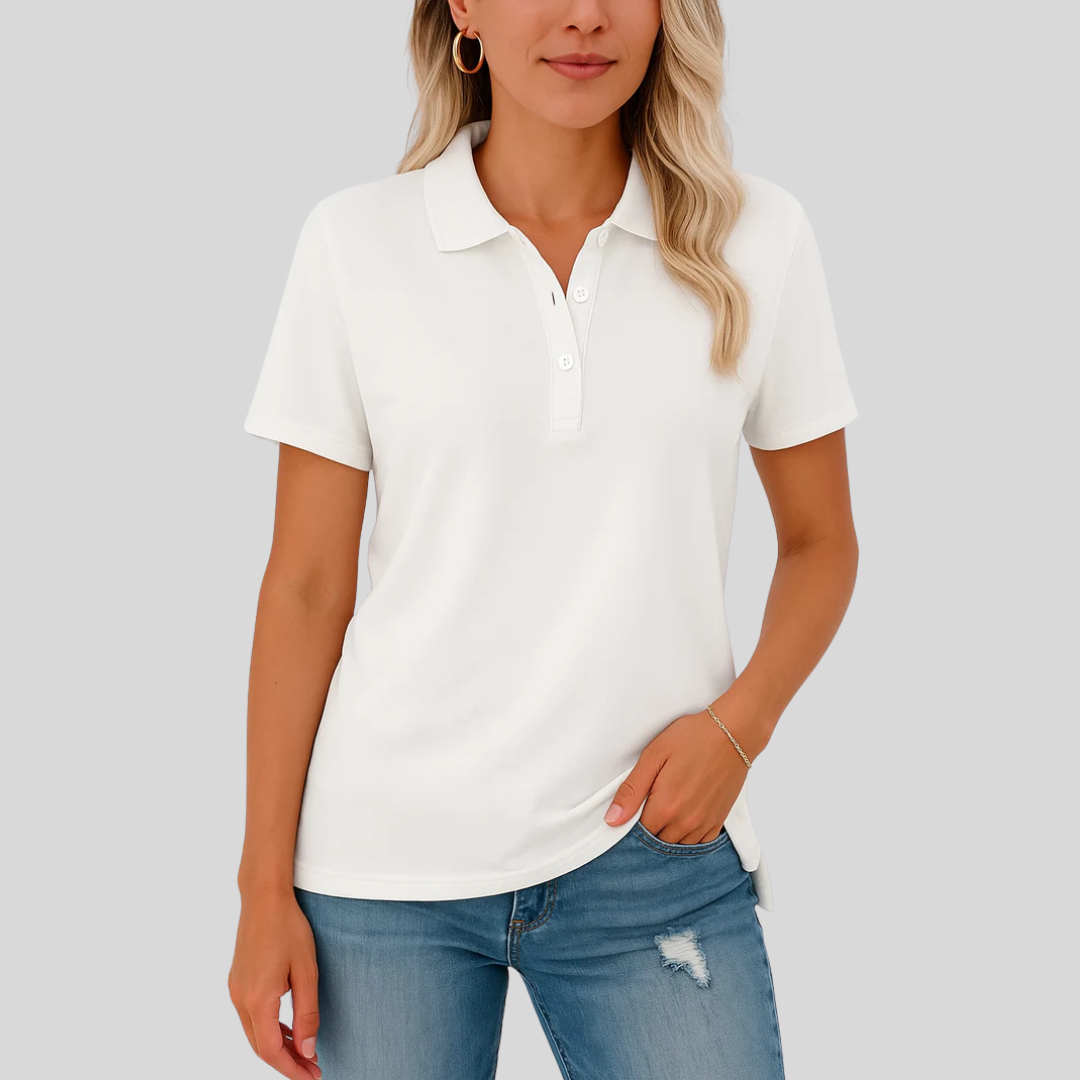 Émilie™ – Breathable Polo Shirt with an Elegant Look