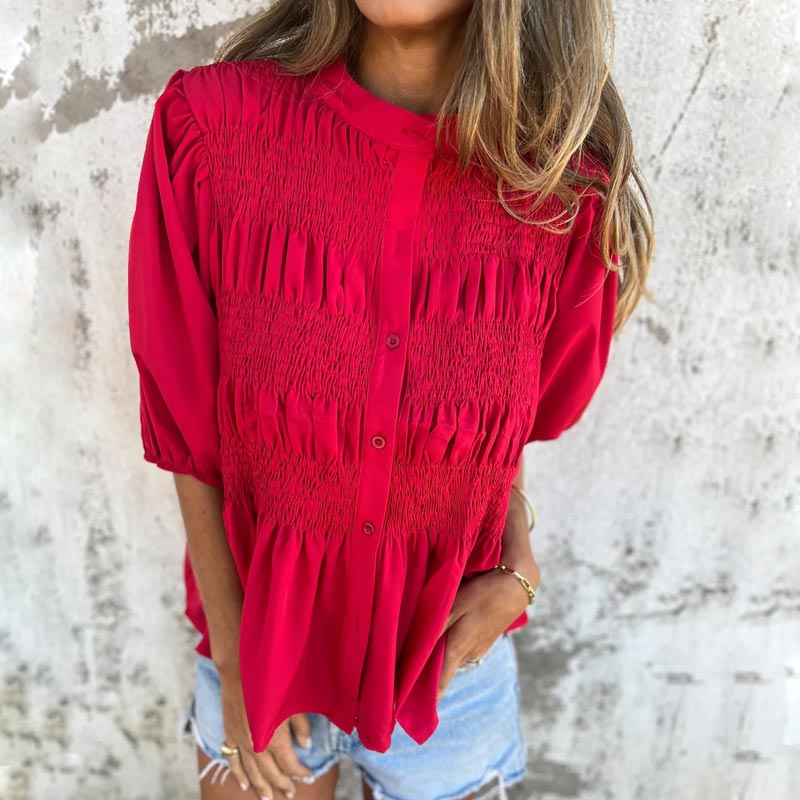 Aukje | Chic Ibiza-Style Blouse
