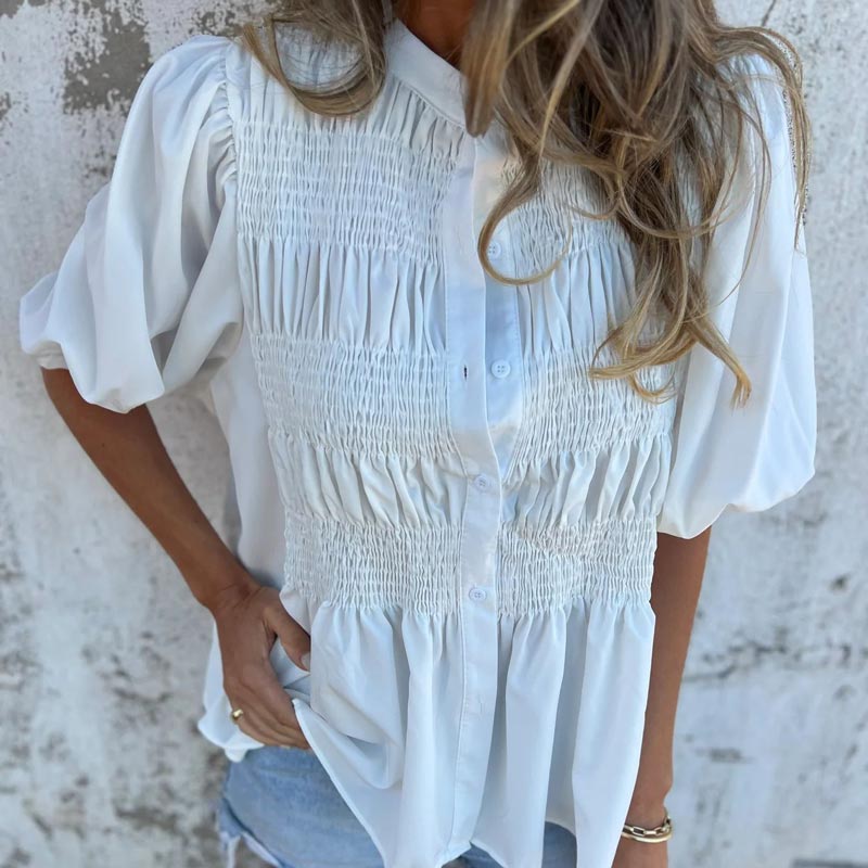 Aukje | Chic Ibiza-Style Blouse