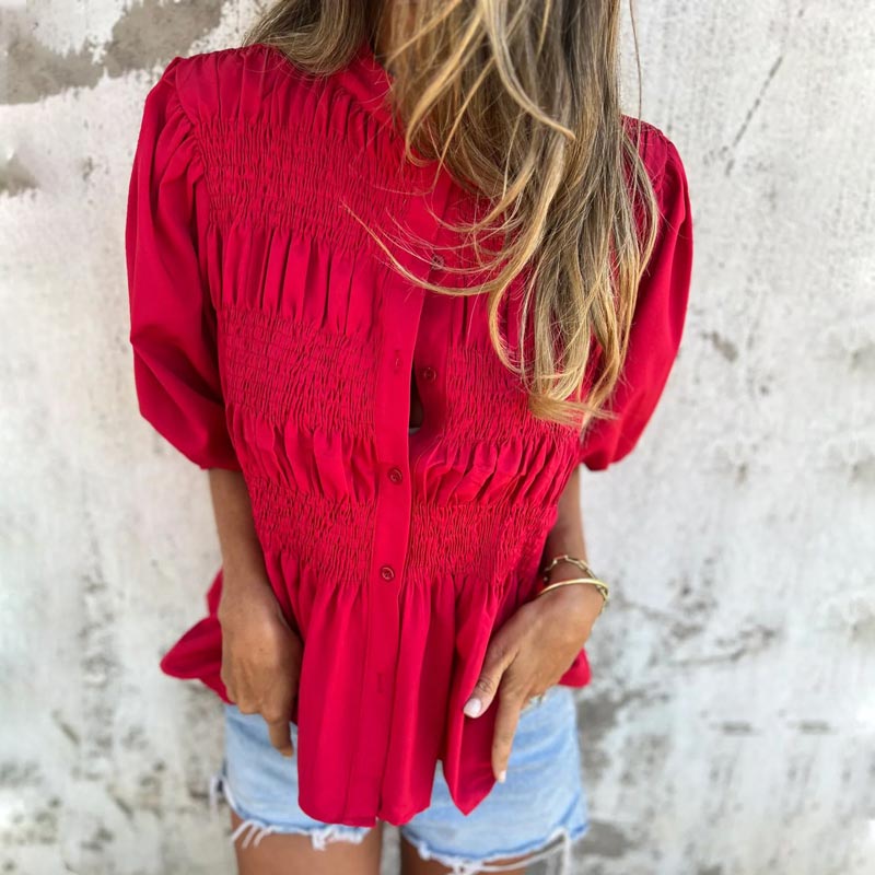 Aukje | Chic Ibiza-Style Blouse